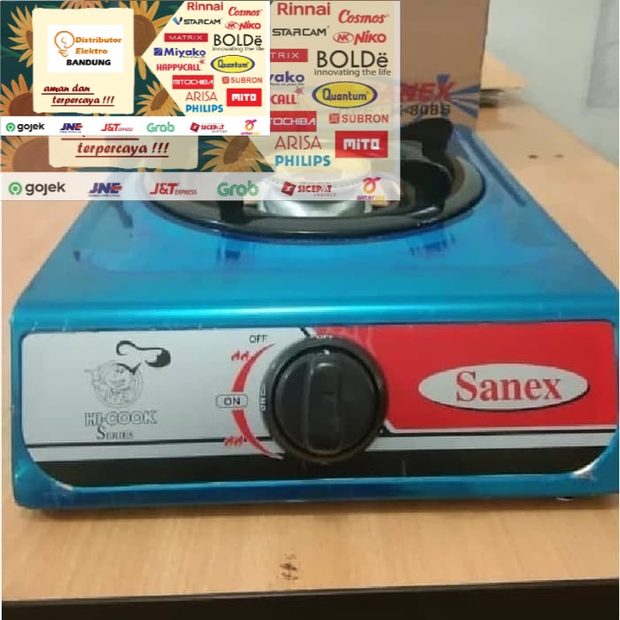 KOMPOR GAS 1 TUNGKU SANEX K 808 S