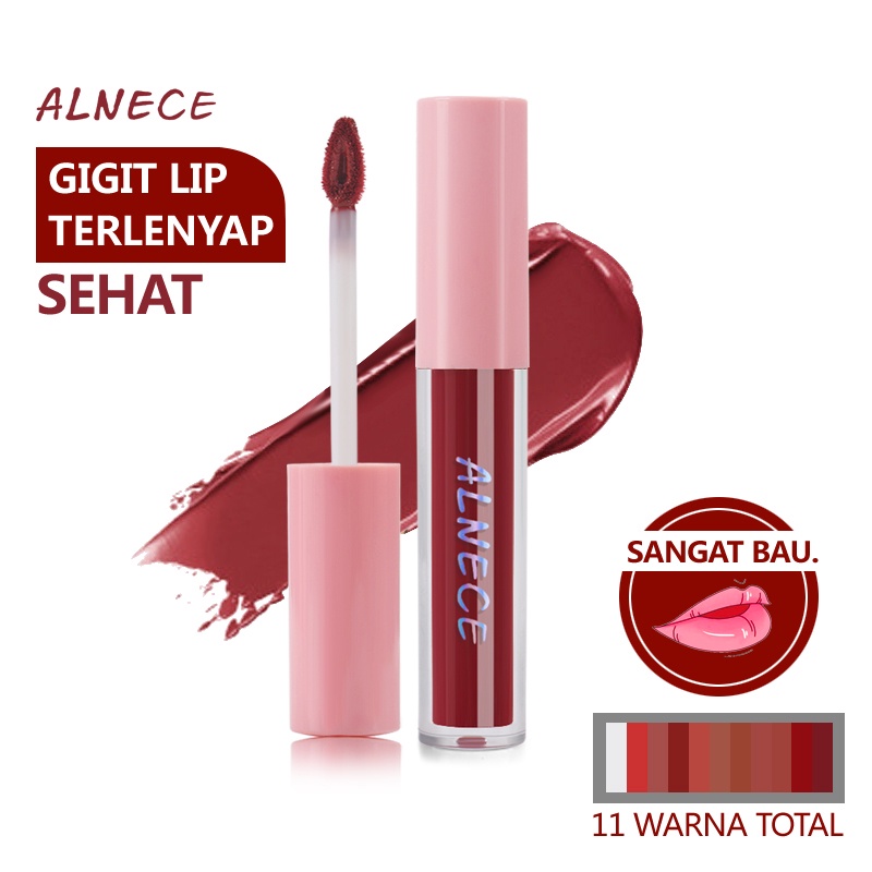 （COD）ALNECE Ohmykiss Silky Matte Liquid Lipstick / lipstik lip gloss Lasting Moisturizing CANTIKLIB 11 colors