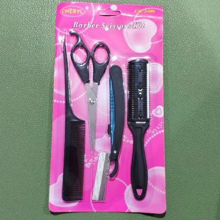 

gunting rambut barber set isi 5