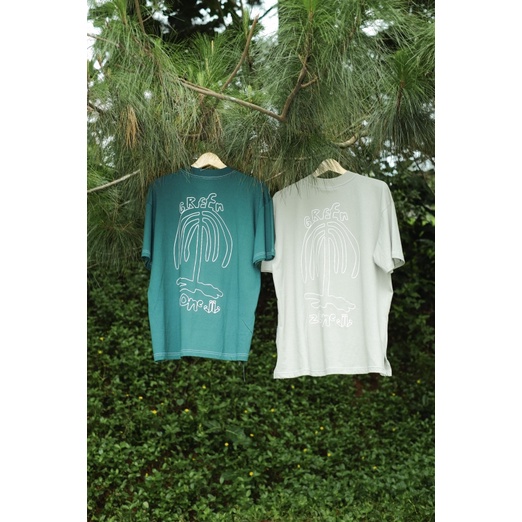 JAVAJONES Oversized Tee Palm | Kaos Pria Wanita