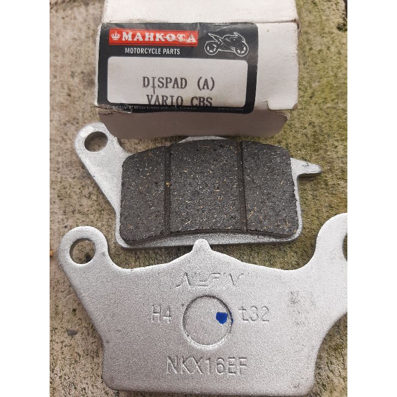 kampas rem depan/dispad VARIO CBS/beat new/vario125