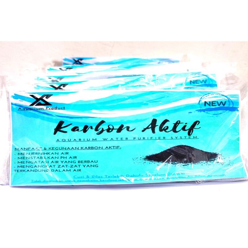 PROMO KARBON AKTIF AQUARIUM / SUPER KARBON AKTIF KEMASAN YANG DILAPISI DENGAN BUSA / Active Carbon Aquarium / MEDIA FILTER AQUARIUM / MEDIA PENYARINGAN AQUARIUM / ISI BOX AQUARIUM / ARANG AKTIF / MENJERNIHKAN AIR