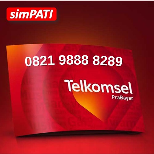 Nomor Cantik Simpati 4G LTE Telkomsel 8888 Hoki 89