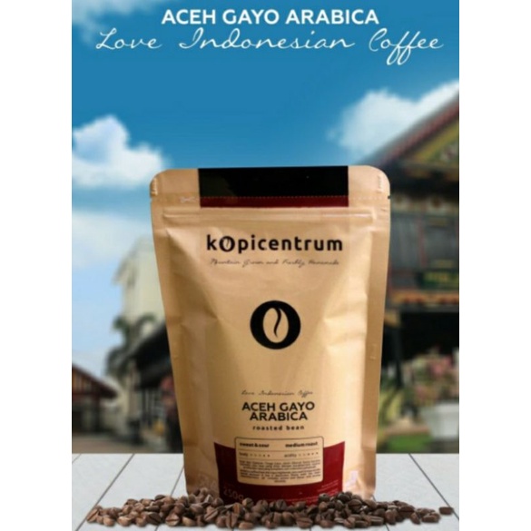 

Biji Kopi Roasted Aceh Gayo Arabica 250 Gr