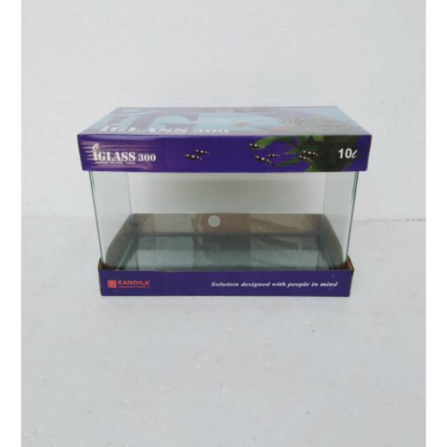 Akuarium Iglass 300 Kandila 10L