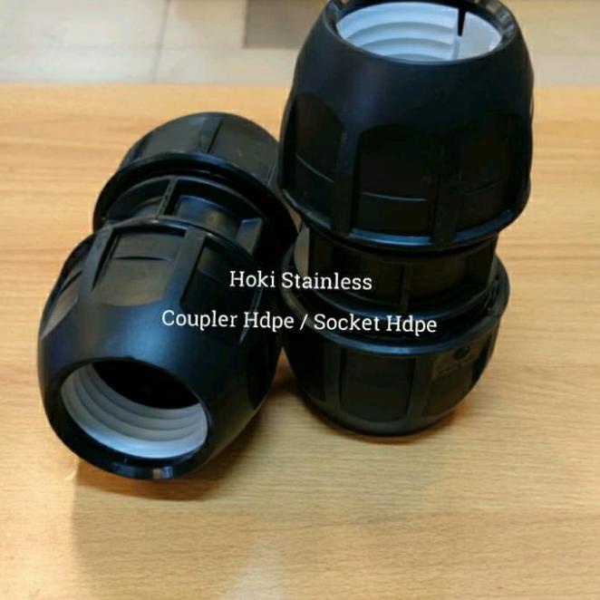 Socket Pipa Hdpe 2" Inch (63Mm) / Coupler Socket