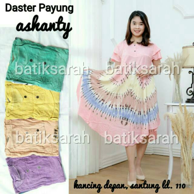 Daster Payung Batik - Daster Busui - Baju Tidur - Bumil - Daster Wanita - (Daster Payung Ashanty)