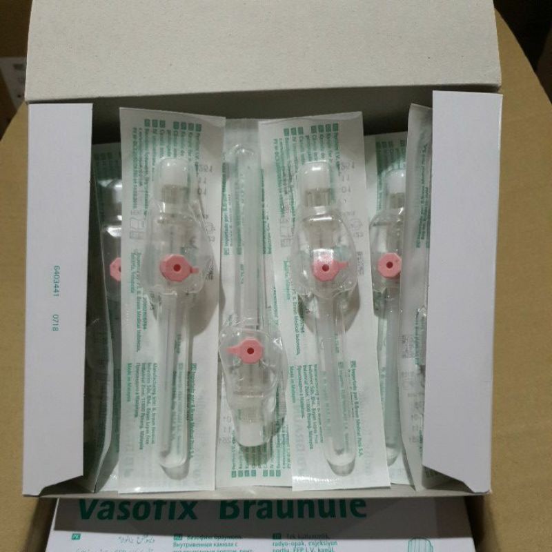 Vasofix 20 G BBraun / Vasofix B Braun 20G / IV Canula BBraun