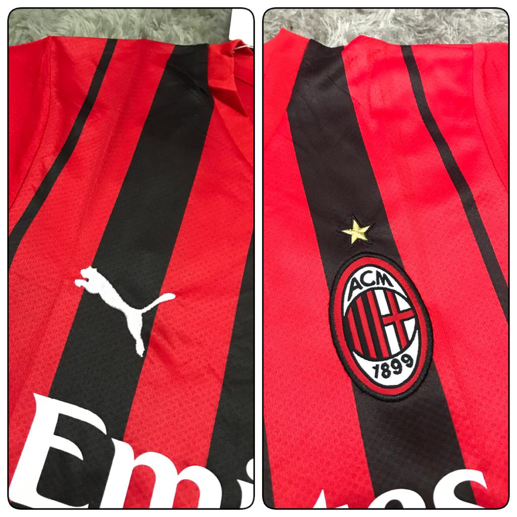 Jersey AC Milan Home 21/22 Grade Ori Import