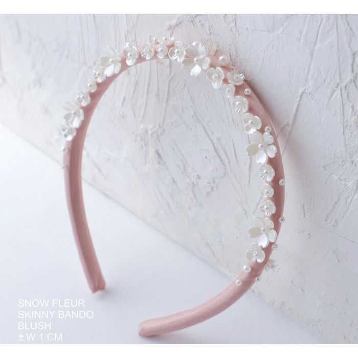 Skinny Bando Snow Fleur Mystery Colour Mmehuillet x Handmadepita