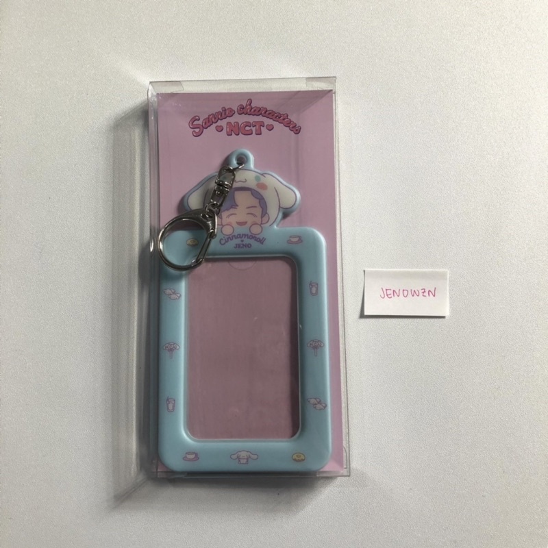 [READY] PHOTOCARD HOLDER SANRIO X NCT JENO CINNAMOROLL NEW SEALED FULLSET MD MERCH MERCHANDISE NCT D