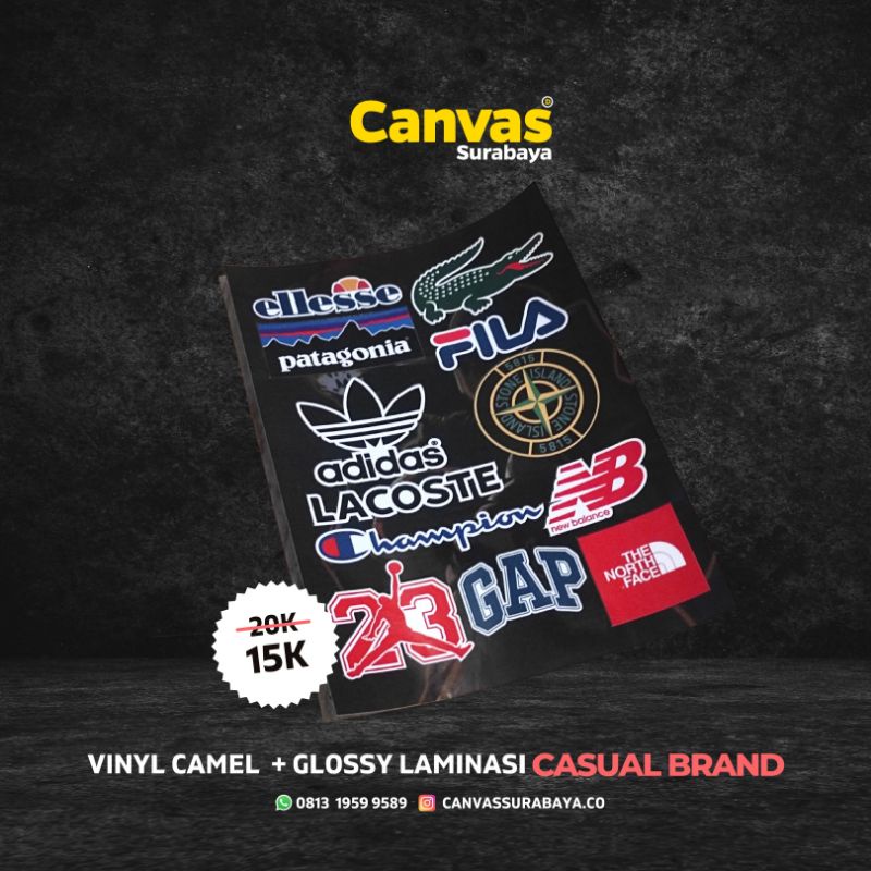 

Stiker Pack Cutting ( A5 ) Casual Brand