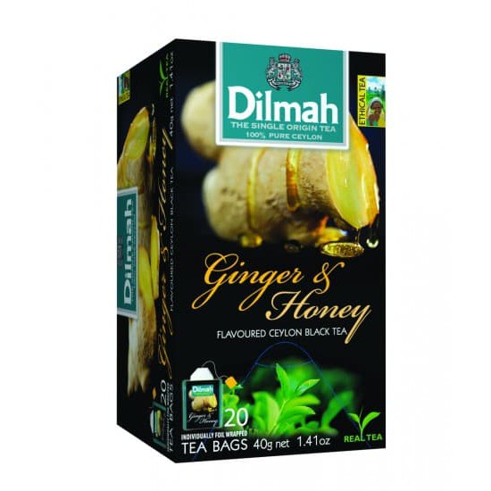 

Dilmah Tea Ginger & Honey Teh Celup vnl2467