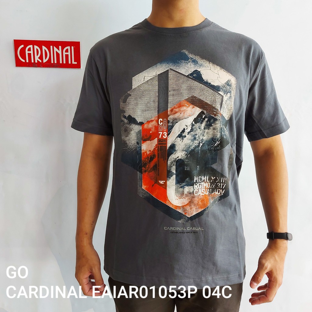 gof KCG CARDINAL KAOS T-Shirt COWOK REGULER Baju Cowok Kaos Cardinal