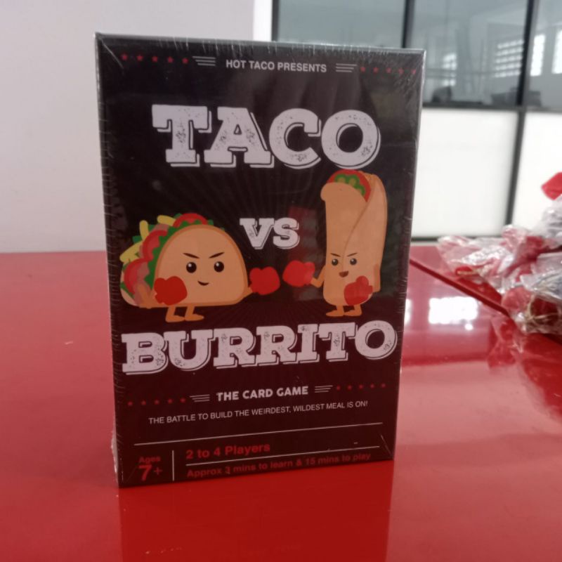 taco vs burrito board game