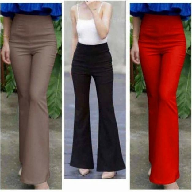 Celana Cutbray Wanita/Celana Cutbray Scuba Import/Sexy/Modern Termurah