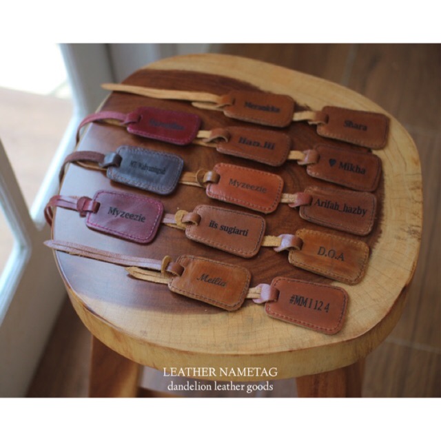 

Dande Leather Name Tag