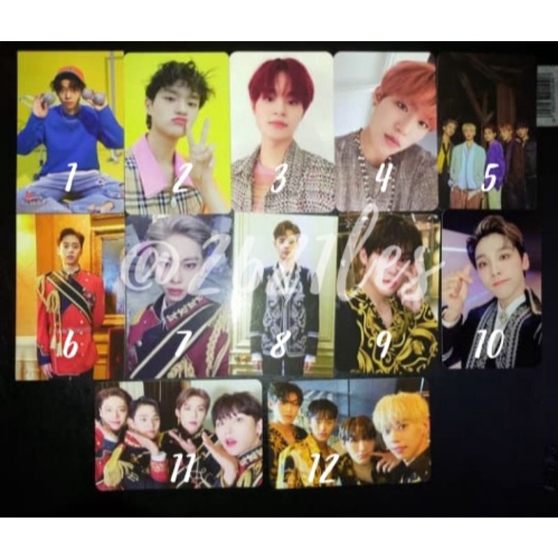 PHOTOCARD AB6IX ID PHOTO WOOJIN DAEHWI WOONG DONGHYUN B COMPLETE VIVID SALUTE ALBUM