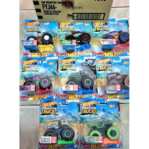 Hotwheels monster truck seri H. MT Hot wheels. Original Mattel. Seri baru 2022.