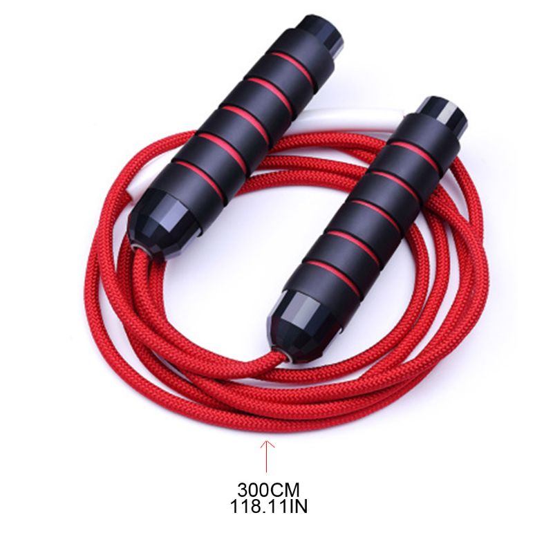 Sun Adjustable Speed Jump Rope Crossfit Profesional Pria Wanita Gym Skipping Rope Muscle Tinju Training Fitness Equipmen