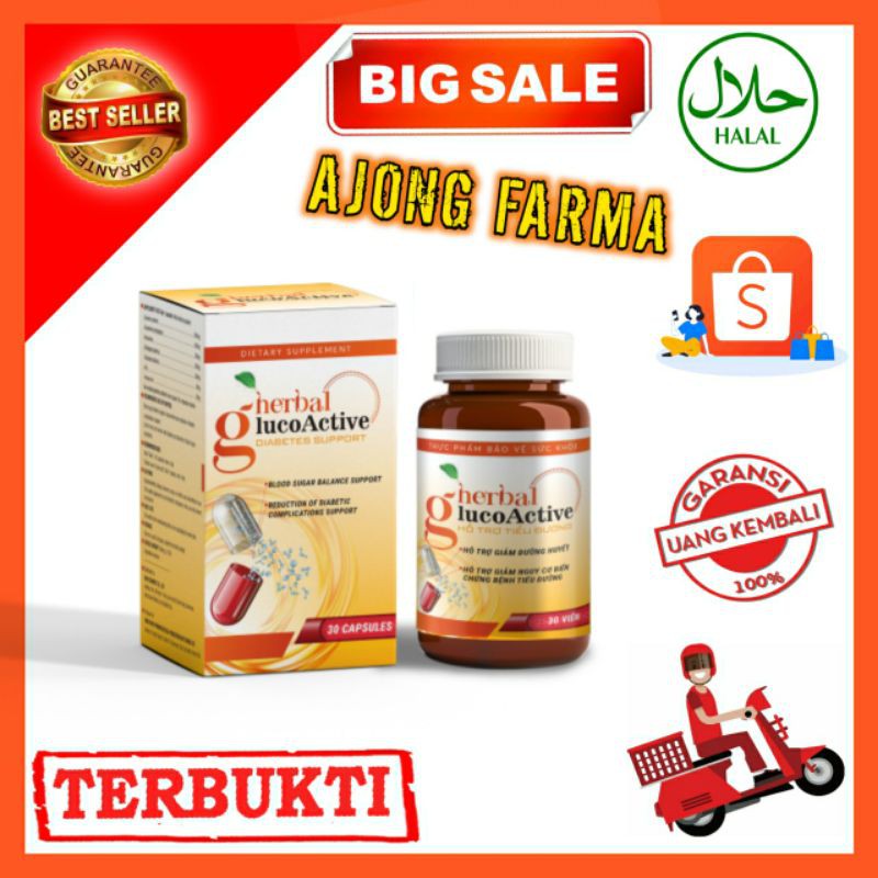 

Glucoactive Asli Original Obat Diabetes atau kencing manis dan cegah kanker darah