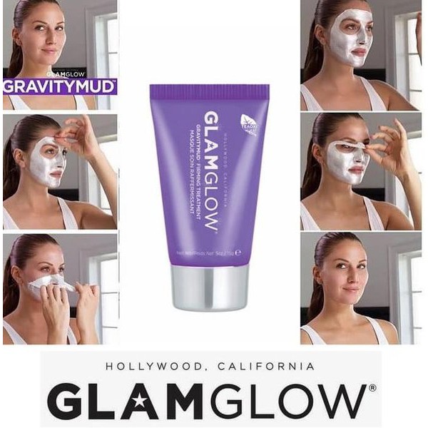 Glamglow Gravitmud tube 15 gr Ungu Gravitymud Gravity mud Firming