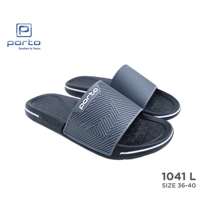 gof PORTO 1041L Sandal Wanita Selop Santai Flat Cantik Casual Nyaman Empuk Ringan