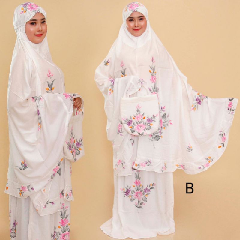 MUKENA BATIK PEKALONGAN//MUKENA LUKIS WARNA//MUKENA BATIK DEWASA
