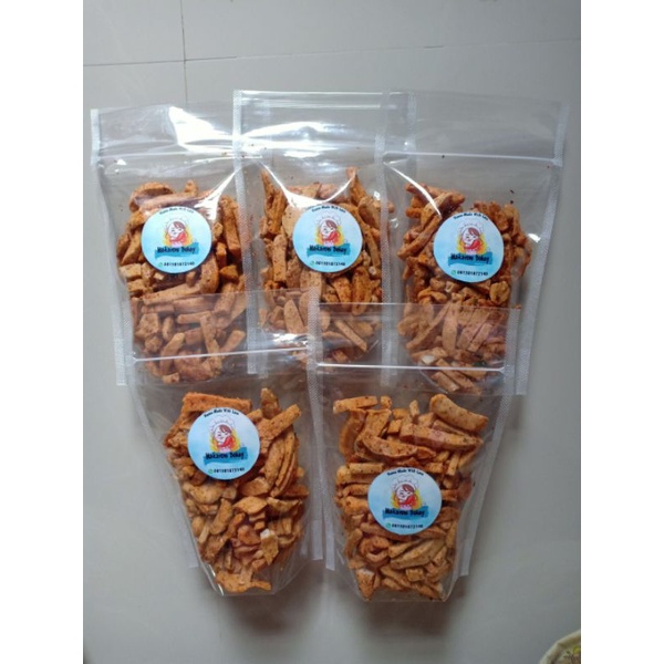 

Basreng Daun Jeruk kemasan 150gr