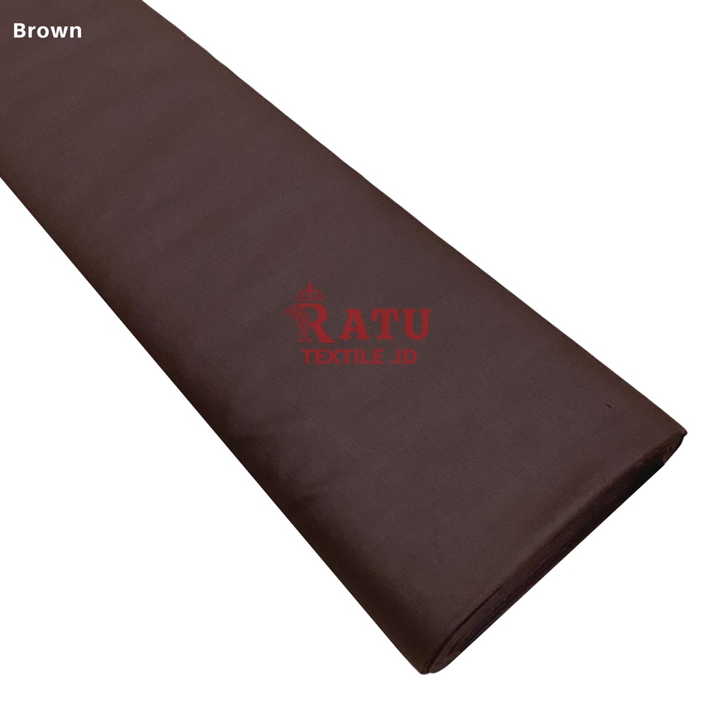 Kain Katun Toyobo Fodu Toyobo Royal Mix  Toyobo RM Toyobo Premium-Brown