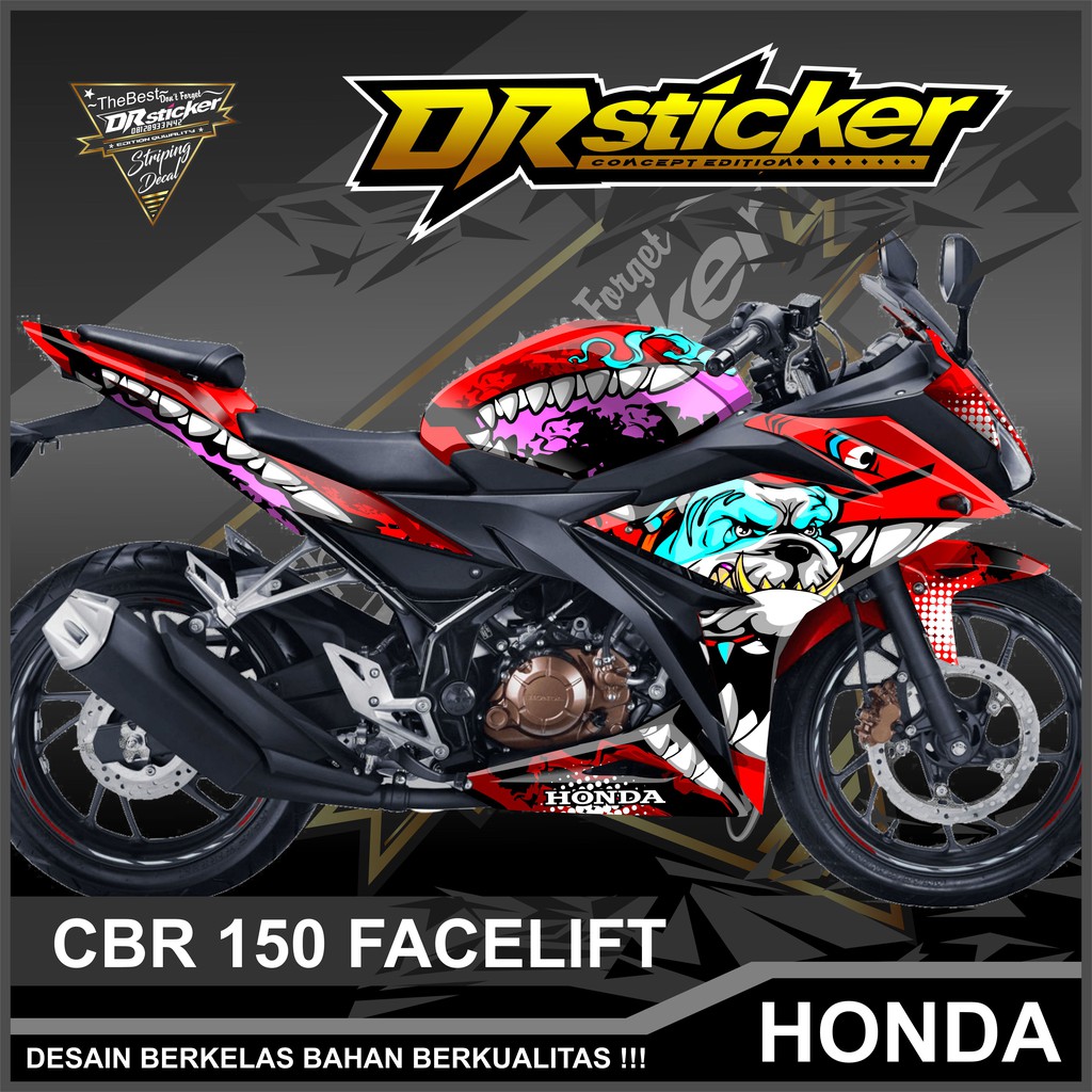 Decal Sticker Motor Full Body Honda CBR 150 R New 2019 Custom