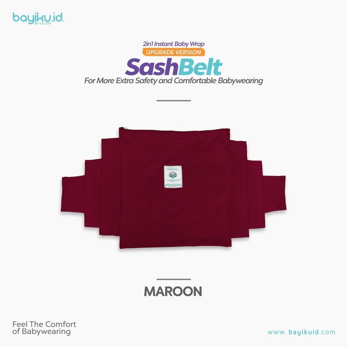 Sashbelt untuk Upgrade Baby Wrap 2 in 1 Bayiku - Sabuk Gendongan Bayi