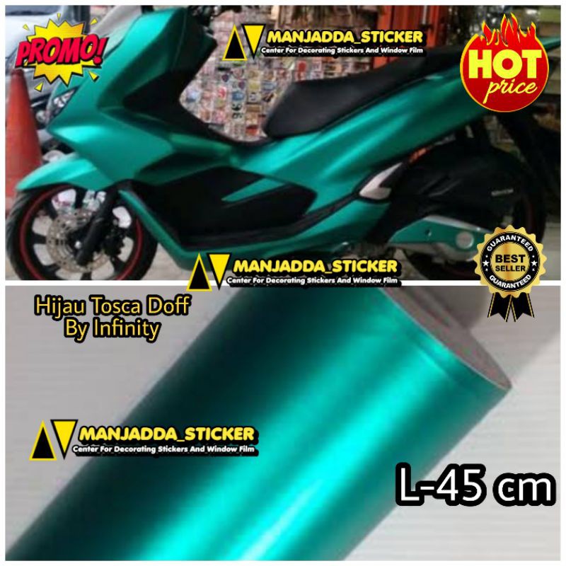 Stiker Motor metalic doff Stiker motor metalic semua warna