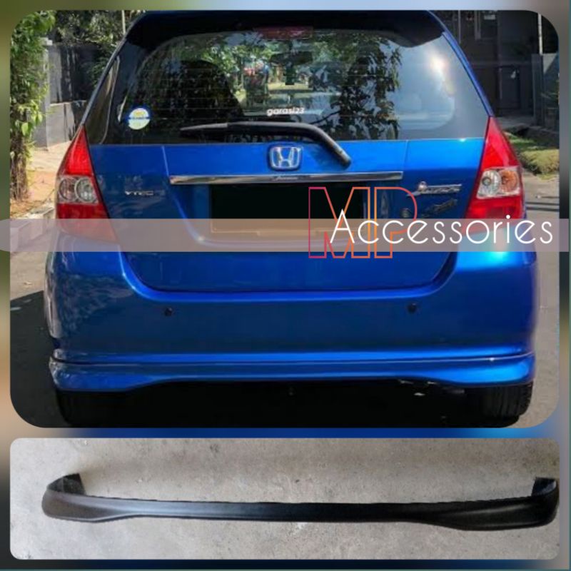 Realskirt bodykit belakang standar jazz gd3 vtec idsi