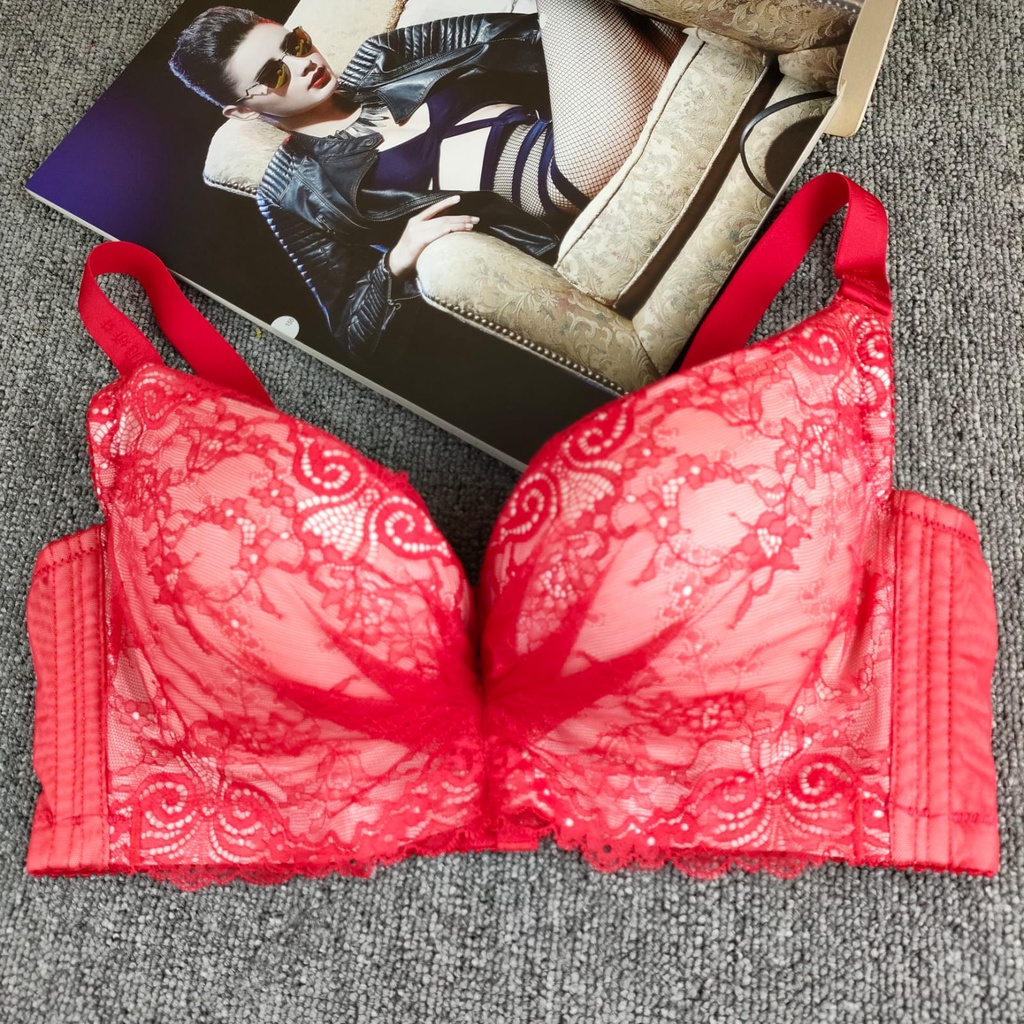 BRA WANITA BW-6185 IMPORT ADA KAWAT BUSA SUPER TEBAL SIZE 32-38