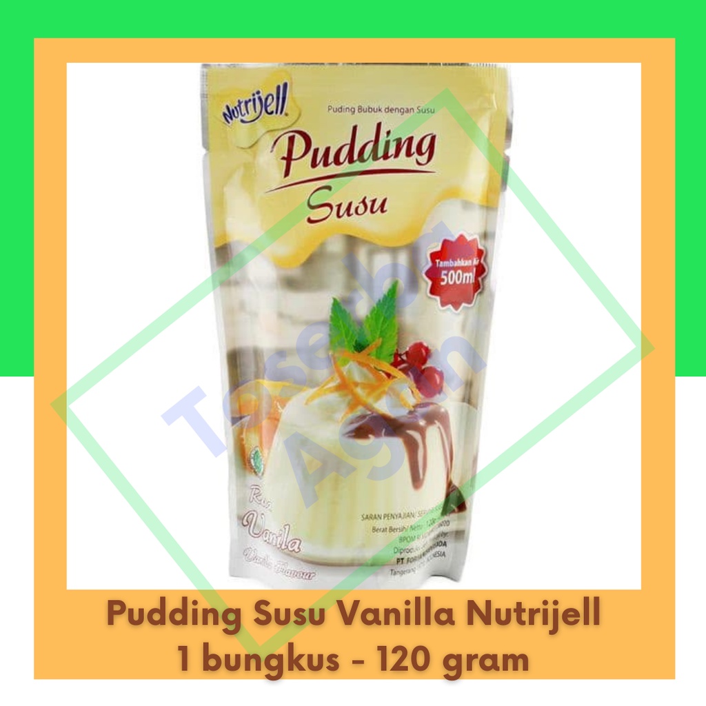 Pudding Susu Nutrijell - Rasa Vanilla