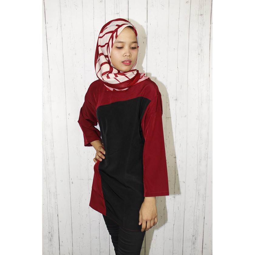 HipNop RENATA BLOUSE ATASAN WANITA PAKAIAN WANITA LENGAN PANJANG BAJU CEWEK CEWE BLUS