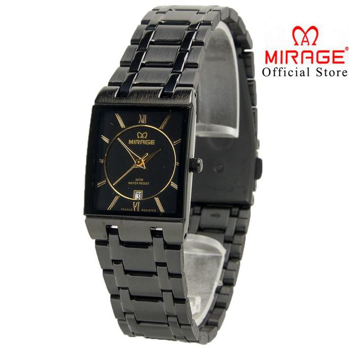 Jam Tangan wanita Mirage Hitam 7908L pH black