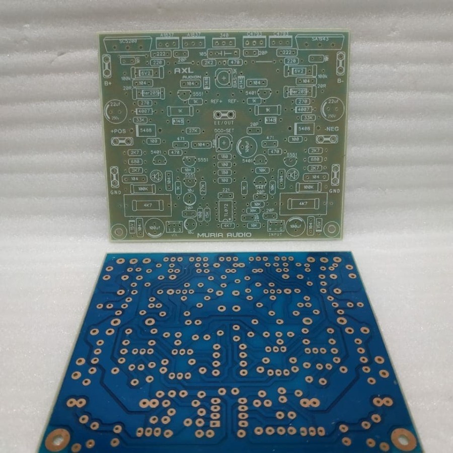 pcb driver power amplifier axl / equal audio class ab ( 2 PCS)