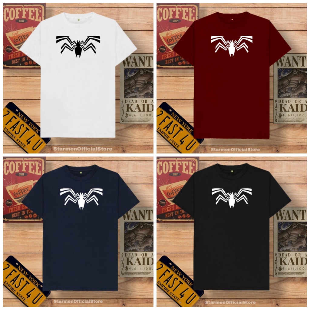 Kaos Distro Unisex SPIDERMAN PS Katun Combed 30s / sablon polyflex /polyflex premium / Pakaian Pria Wanita Atasan Cowok Cewek /kaos kekinian / kaos viral / tshirt tumbrl tee basic /SIZE M , L , XL , XXL / kaus oblong oversize kaos murah best seller ready