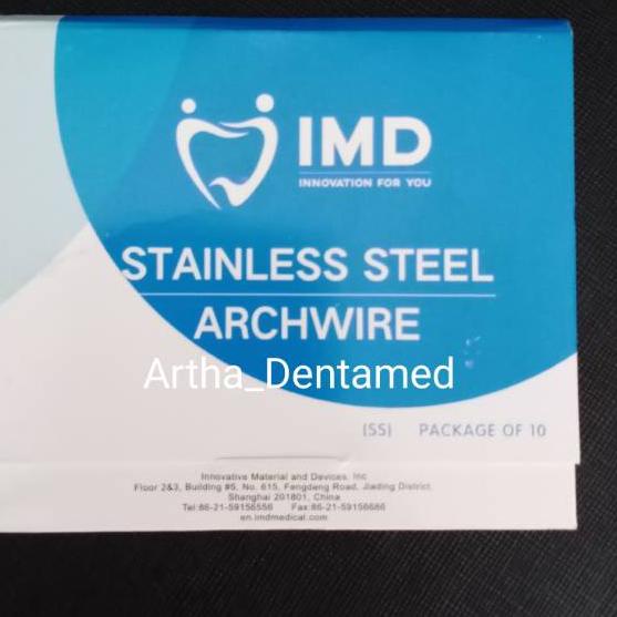 ☟ Dental Stainles wire / kawat stainles dental /niti SS wire IMD isi 10 pcs ♥