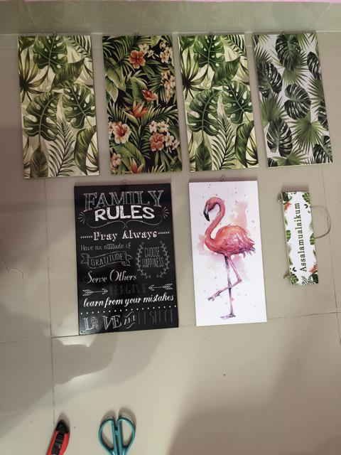 Walldecor Hiasan Dinding Pajangan Dinding Shabby Wp 124