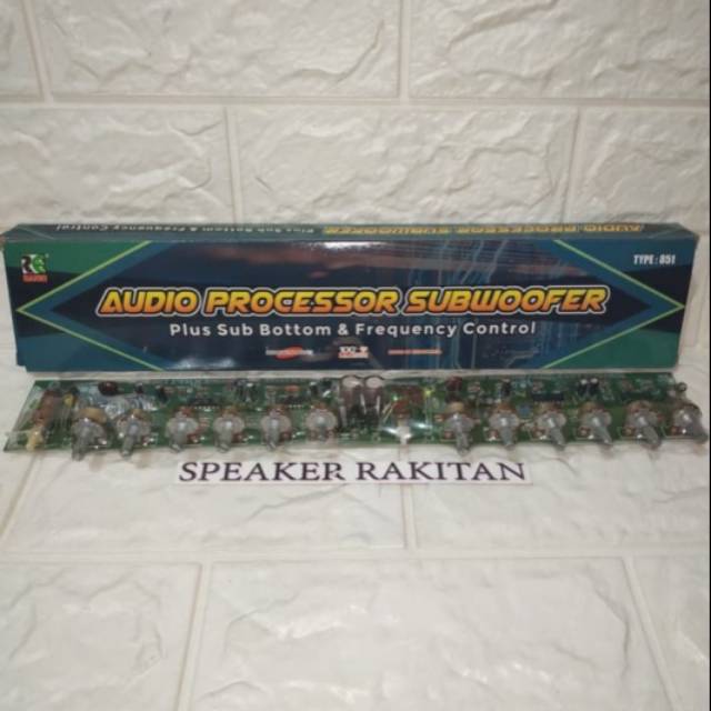 Kit Audio Processor + Subwoofer 851