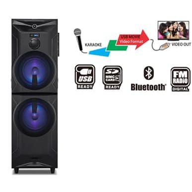 Sharp Active Speaker CBOX-PRO22UBB Pro Series Bluetooth. Radio. USB