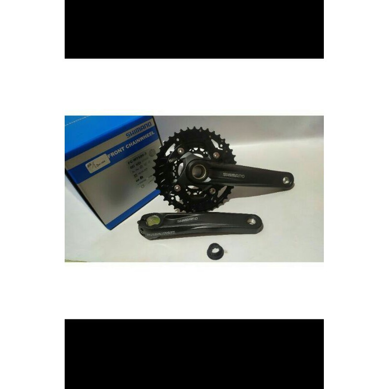 CRANK SET GEAR SHIMANO DEORE TRIPLE MT 500 MED MALAYSIA 100% ORIGINAL