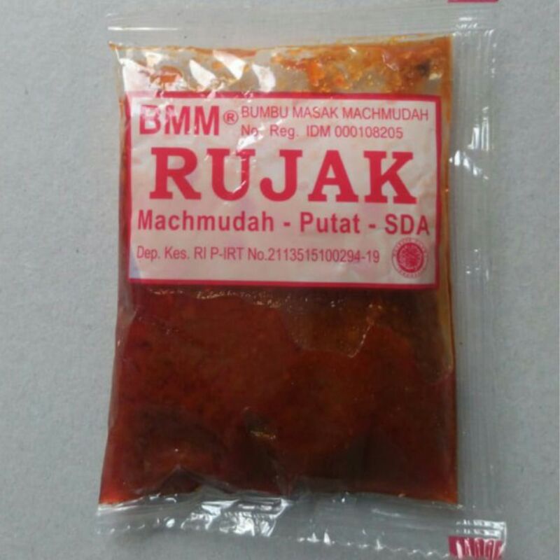 

Bumbu masak mahmudah "BMM" rujak