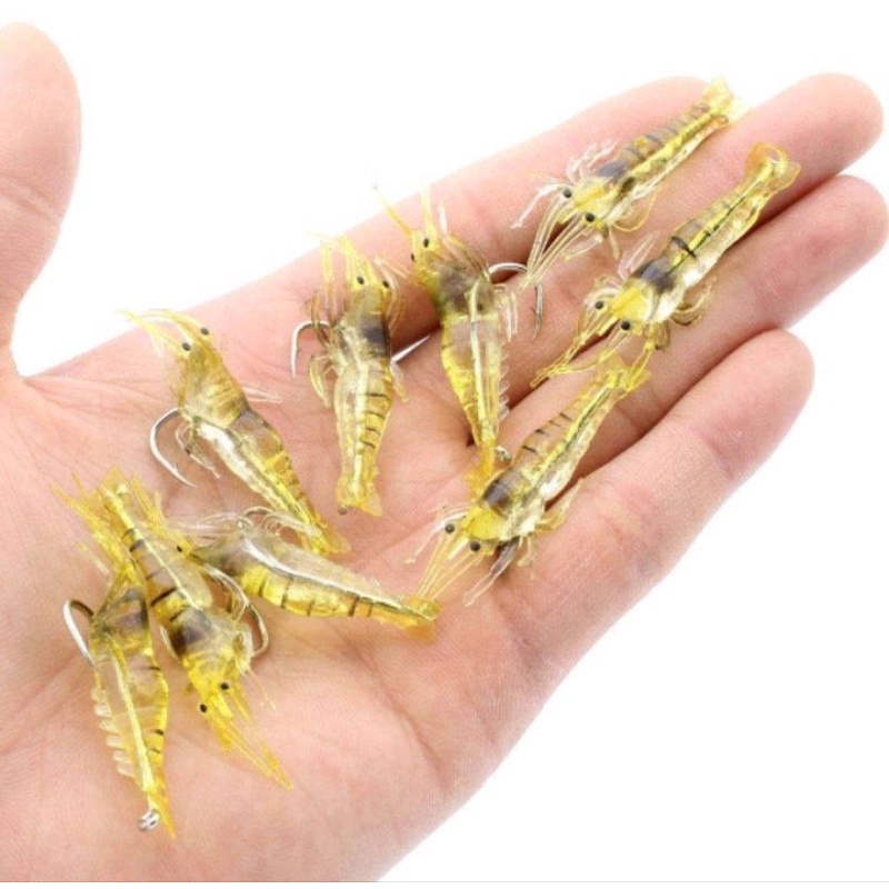 umpan buatan bentuk udang