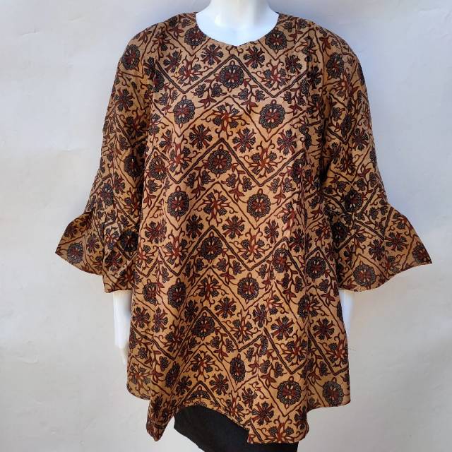 Blus Jumbo Batik Wanita Katun Murah