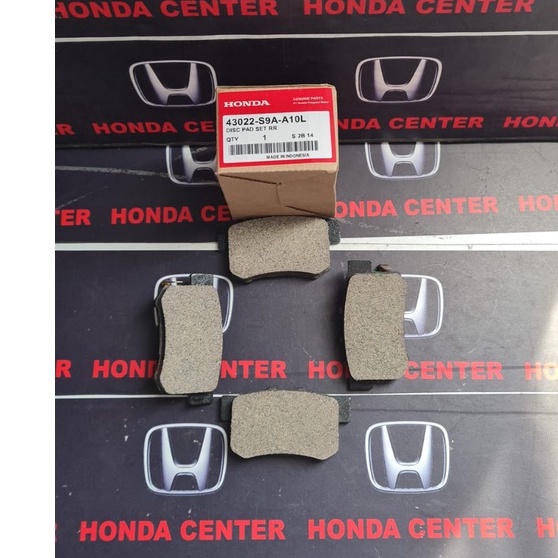 kampas rem brake pad belakang civic vti fd fb 2001 2002 2003 2004 2005 2006 2007 2008 2009 2010 2011 2012 2013 2014 2015