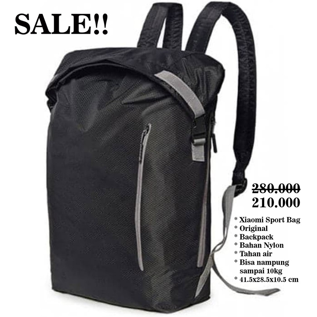 tas ransel sport xiaomi